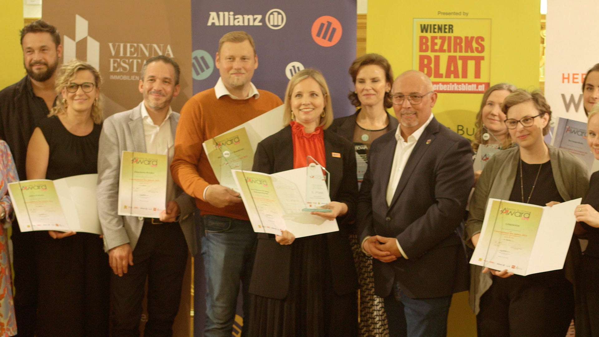 Hernals Bezirks Business Awards Vergeben News W