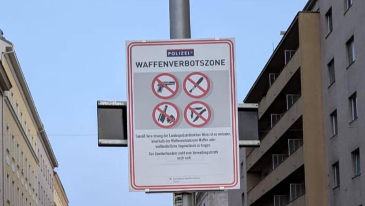 Waffenverbotszone