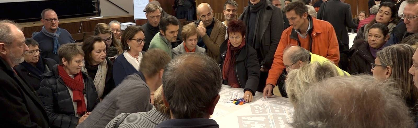 Hitzige Diskussionen bei der Grätzelkonferenz