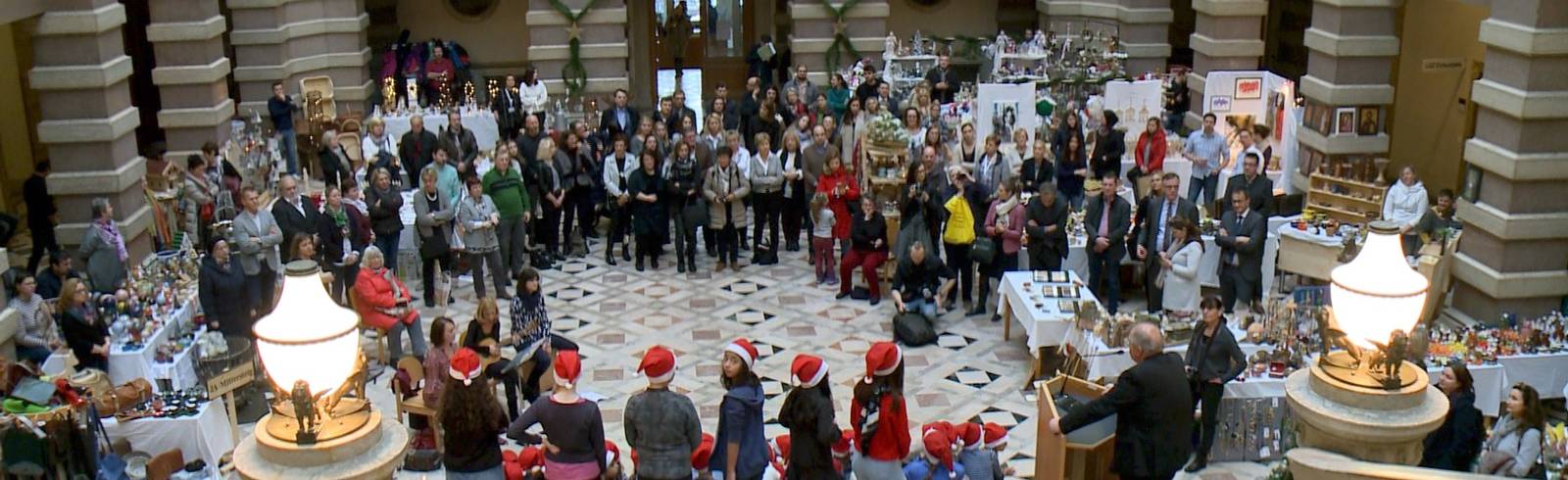 Häftlings-Weihnachtsbazar im Justizpalast