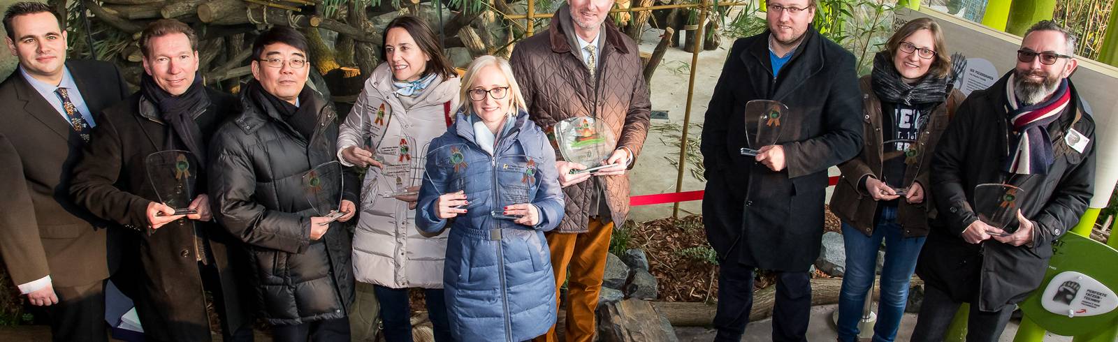 Schönbrunn gewinnt zwei Panda-Awards