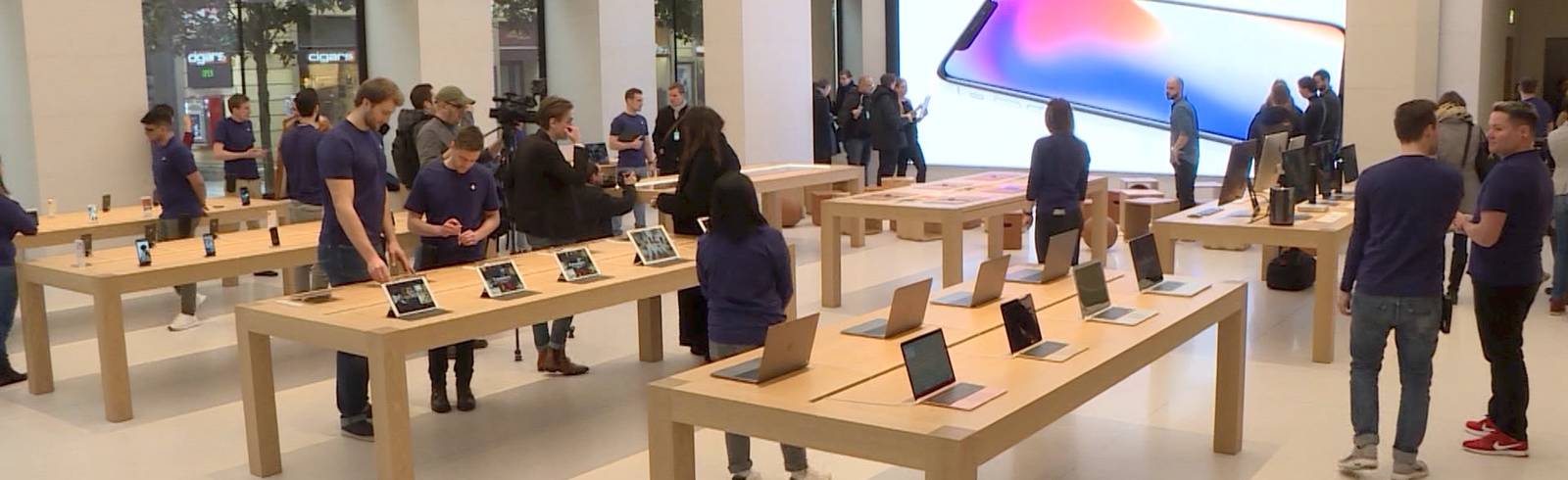 Apple Store: Countdown zur Eröffnung