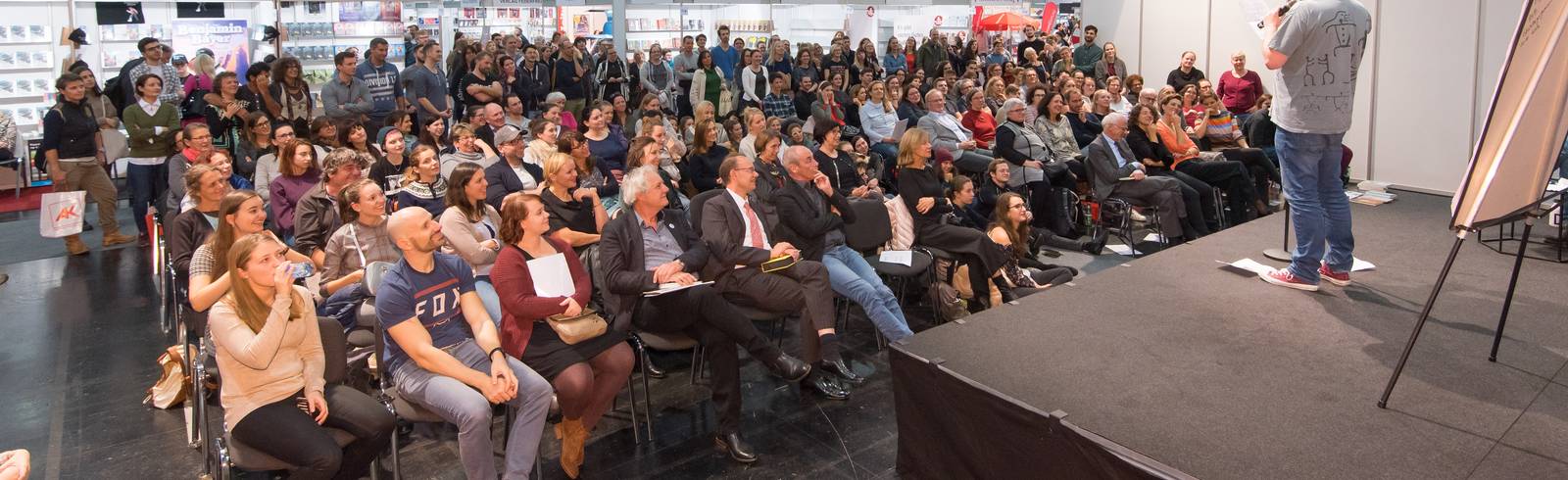 Rekordbesuch bei "Buch Wien"