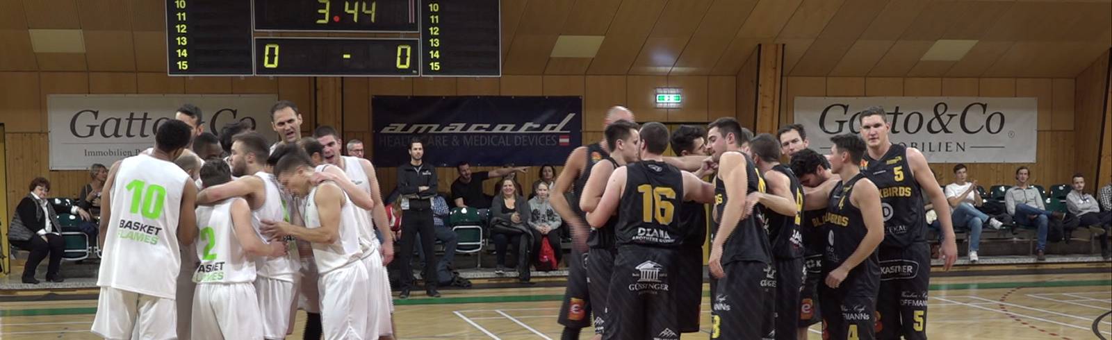 Basket Flames siegen gegen Blackbirds