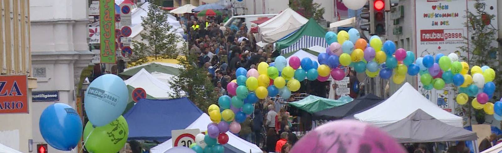 W24-Bezirksflash: Flohmarkt in der Neubaugasse