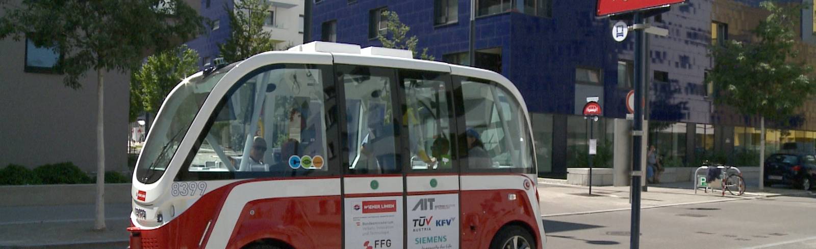 Autonomer Autobus wieder unterwegs