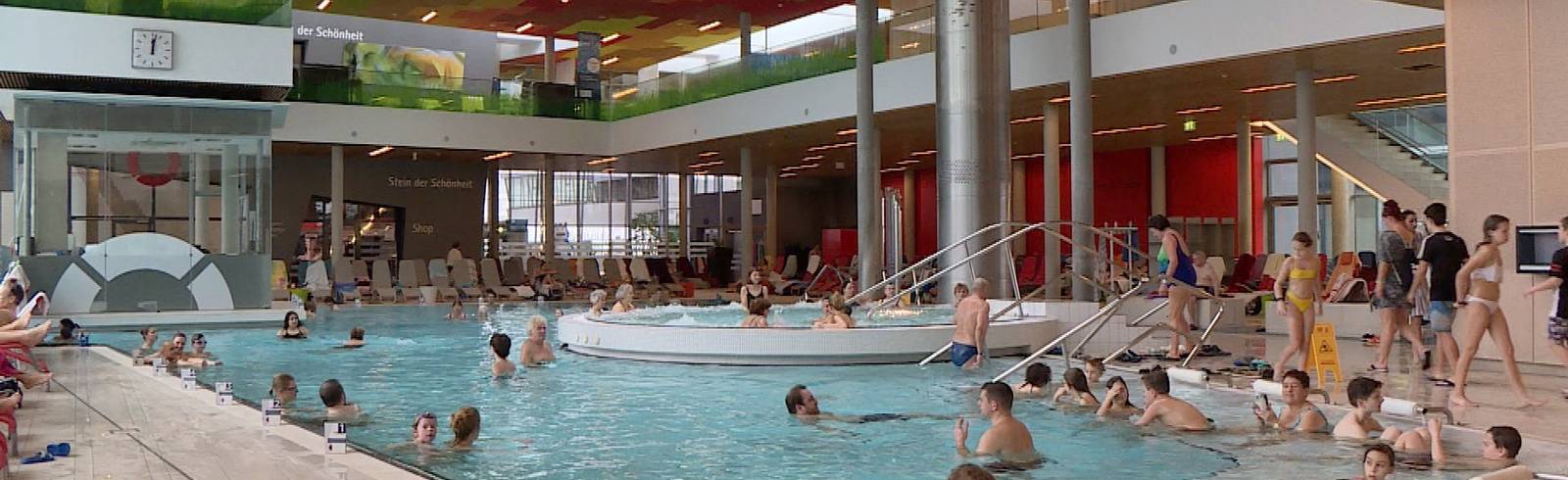 Bestes Wetter für die Therme Wien