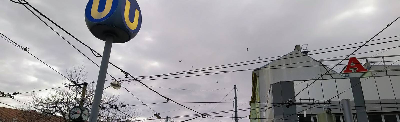 Starker Sturm in Wien