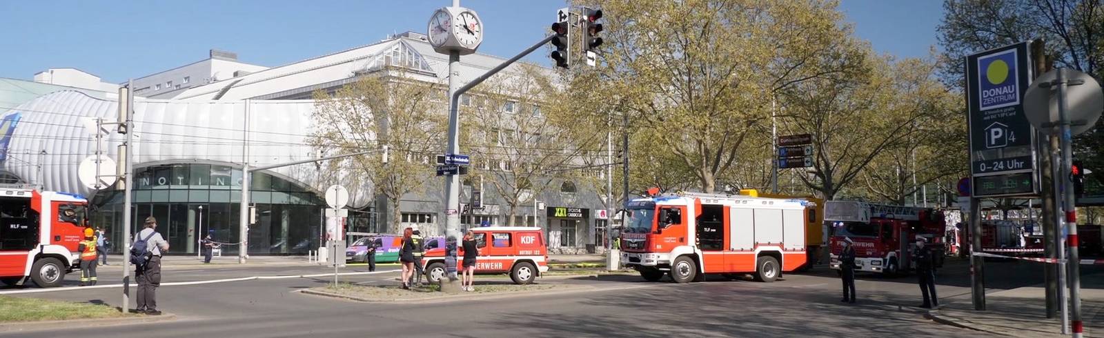 Donauzentrum: Schäden durch Dachbrand "gering"