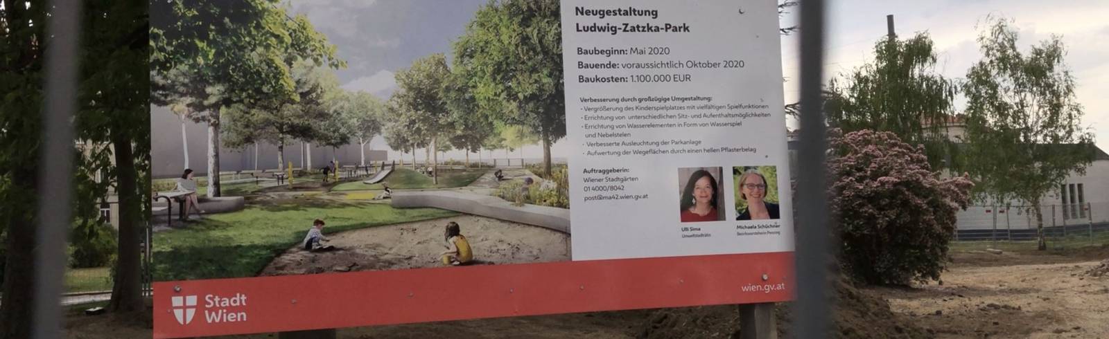 Penzing: Das wird aus dem Ludwig-Zatzka-Park