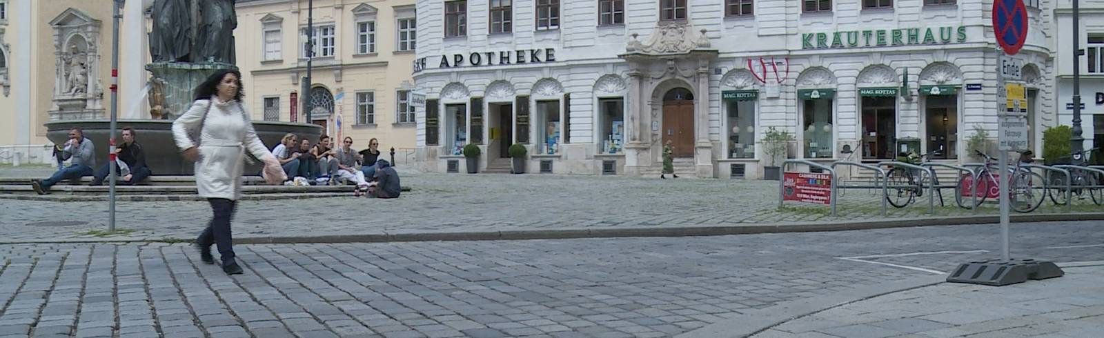 Autofreie Innenstadt: Entwurf am Tisch