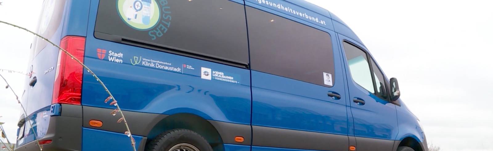 "Cluster Buster Bus" für Schnelltests an Schulen