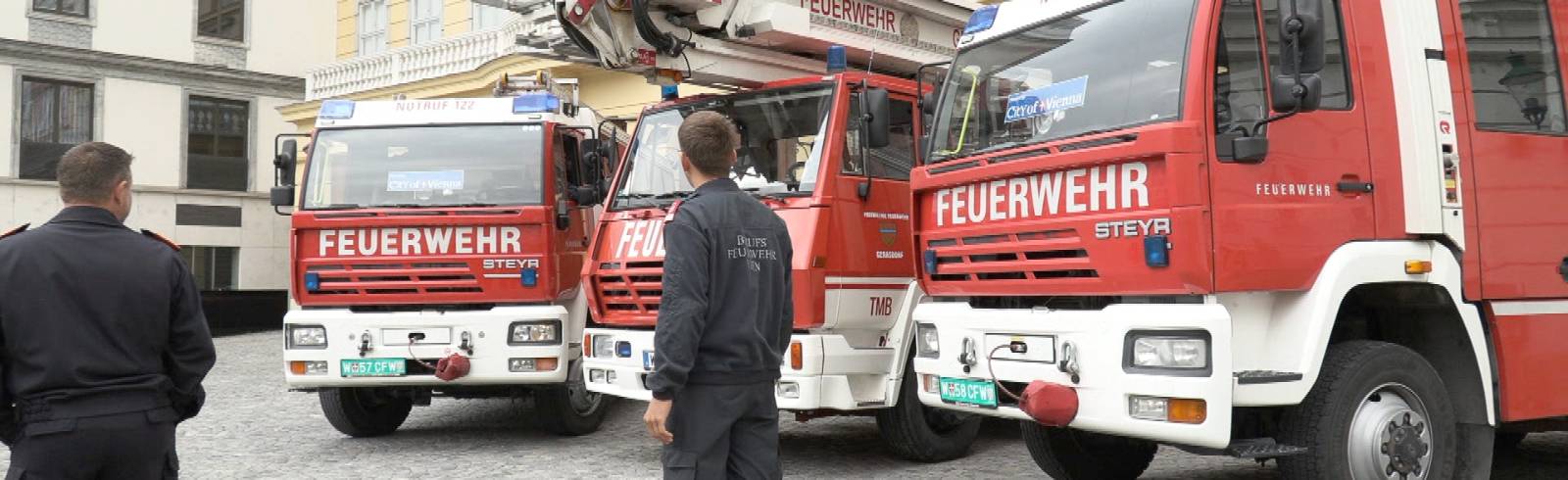 Wiener Feuerwehr spendet Ausrüstung an Sarajevo