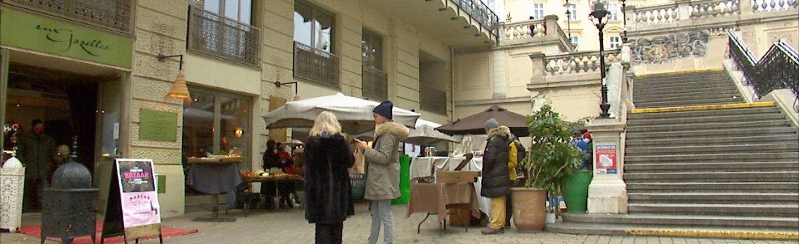 Rahlgasse: "Aux Christmas Bazaar"