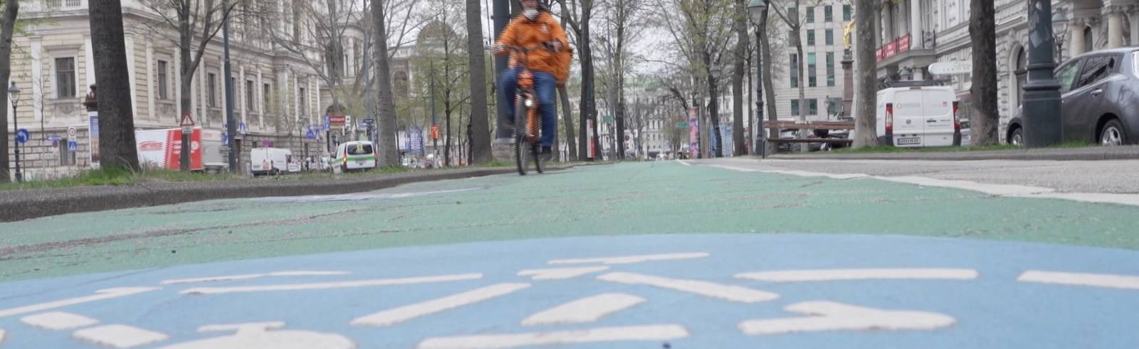 Wien in Zahlen: Mehr Platz zu Fuß und mit dem Rad