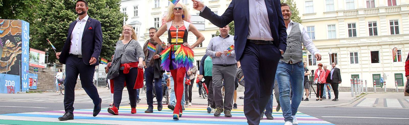 Wien startet den "Pride-Month"