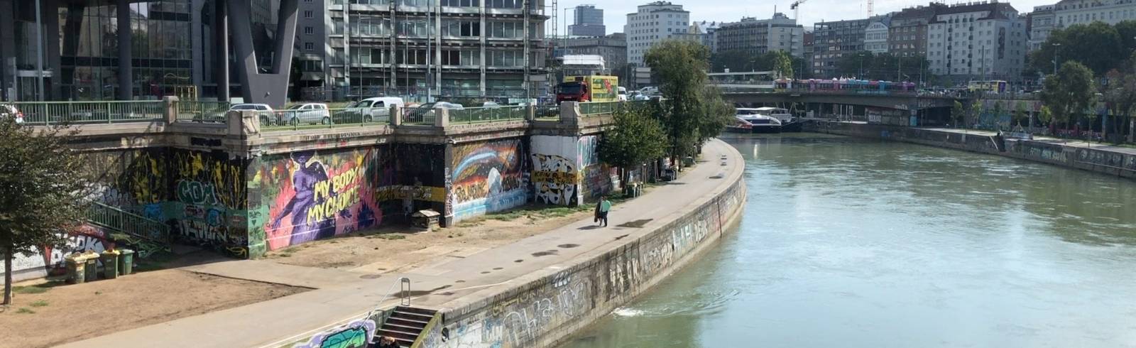 Bezirksflash: Neue Namen für Donaukanalpromenade