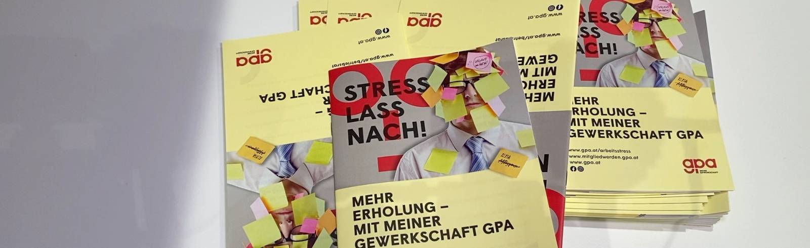 GPA: Stress und Druck in der Arbeit erhöht