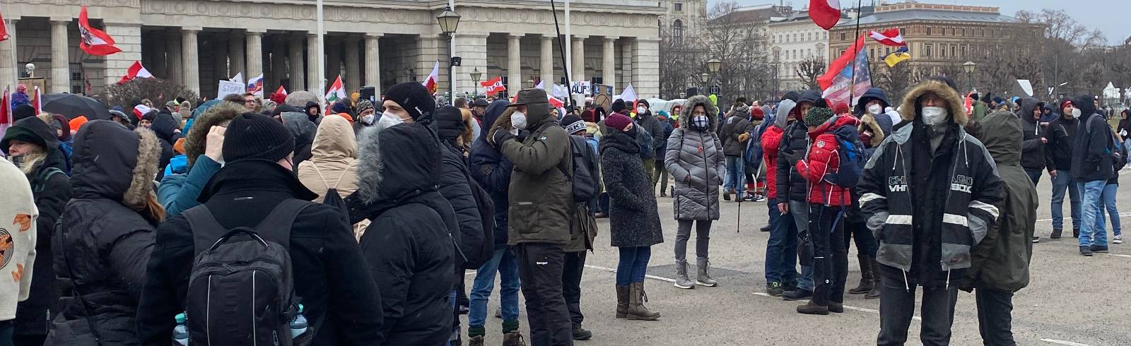 Corona-Demo: Weniger Teilnehmende und Festnahmen