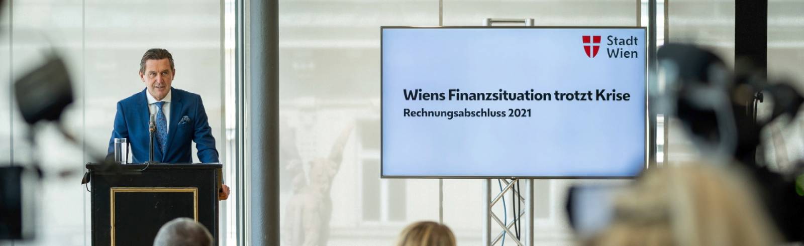 Wien 2021 mit 1,28 Milliarden Neuverschuldung