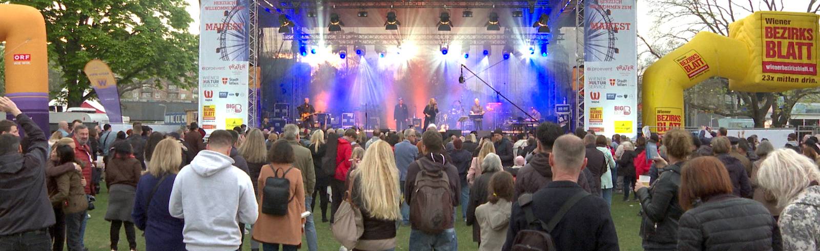 Maifest im Prater