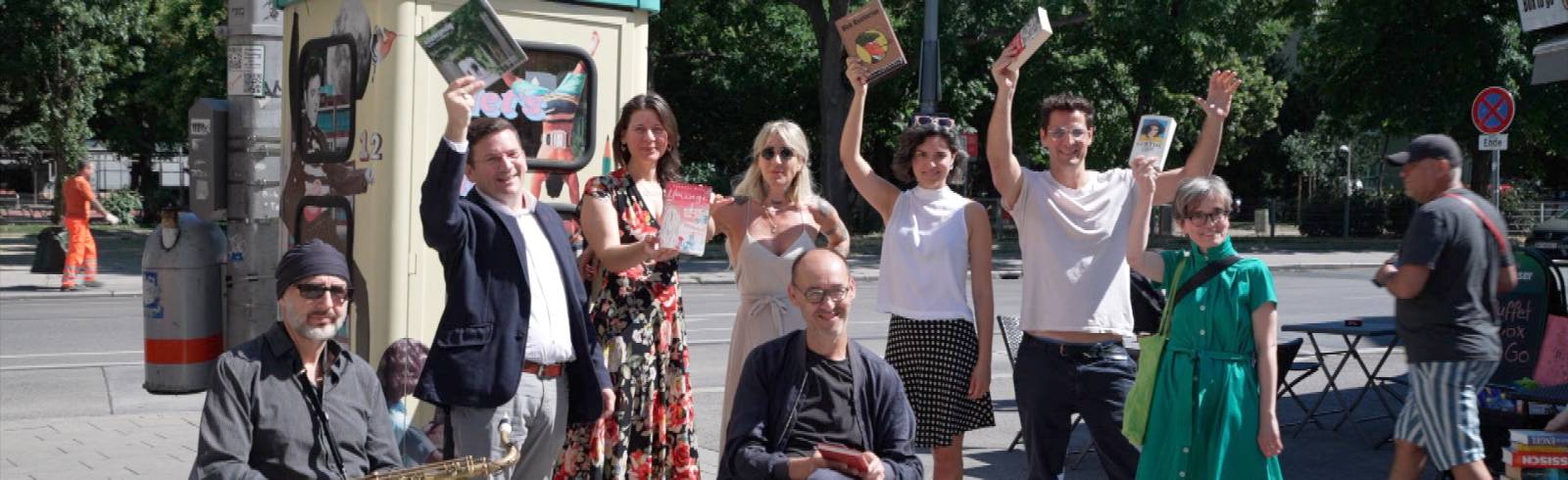 Neuer Bücherschrank am Meidlinger Markt