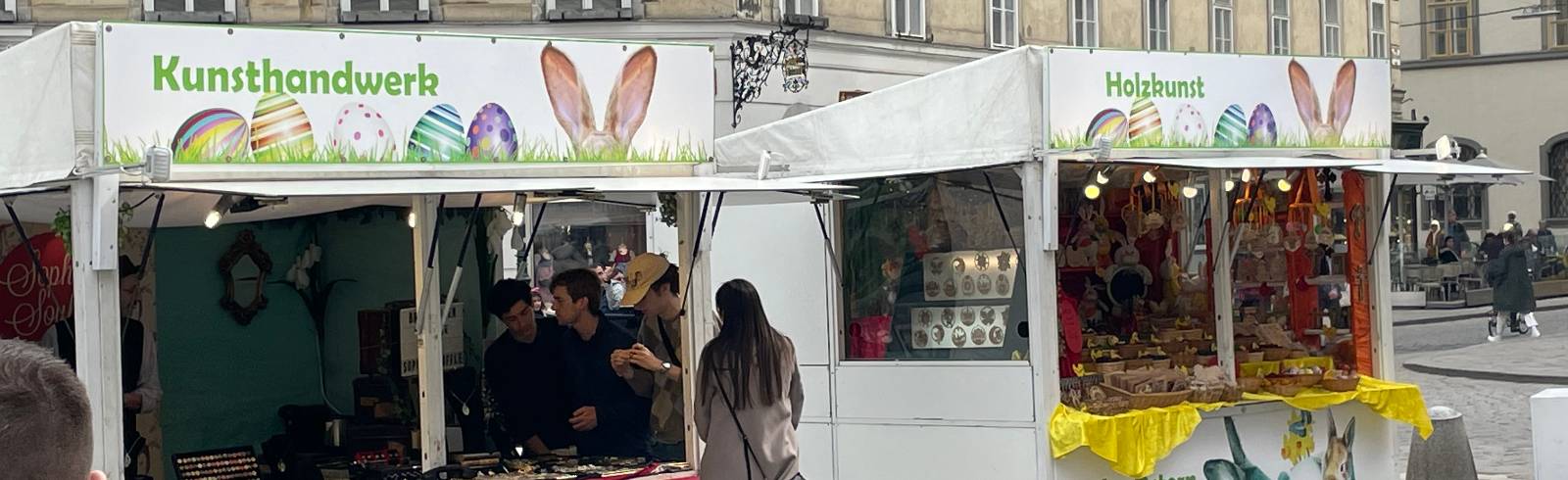 Ostermarkt auch am Michaelerplatz