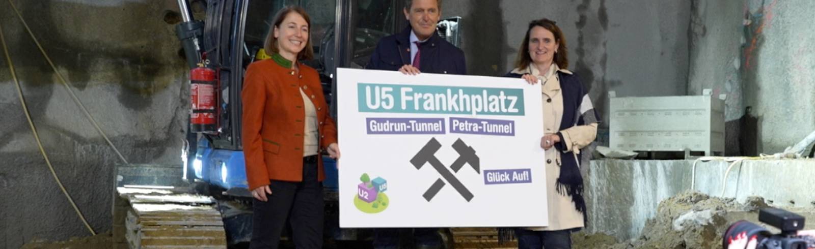 Start für neue U5-Station Frankhplatz