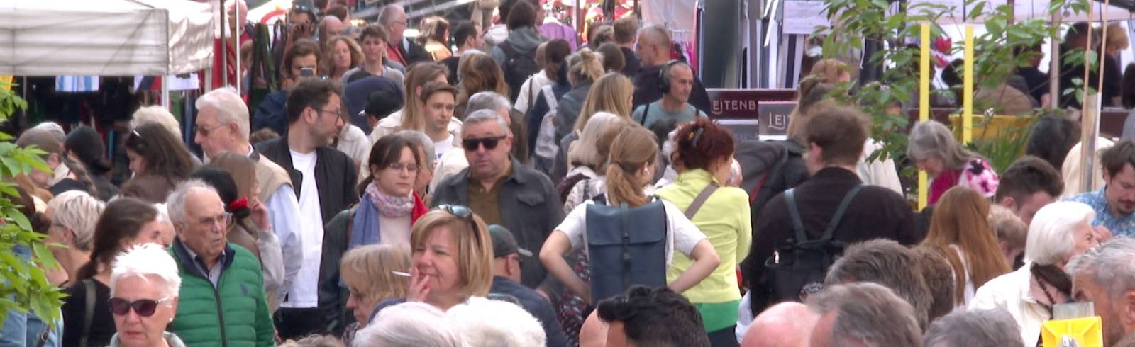 Neubaugasse: Flaniermarkt am 5. und 6. Mai