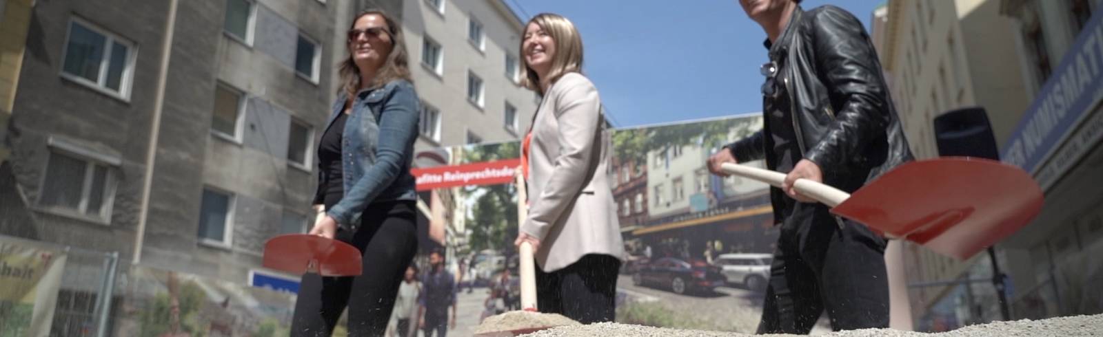 Reinprechtsdorfer Straße wird umgebaut