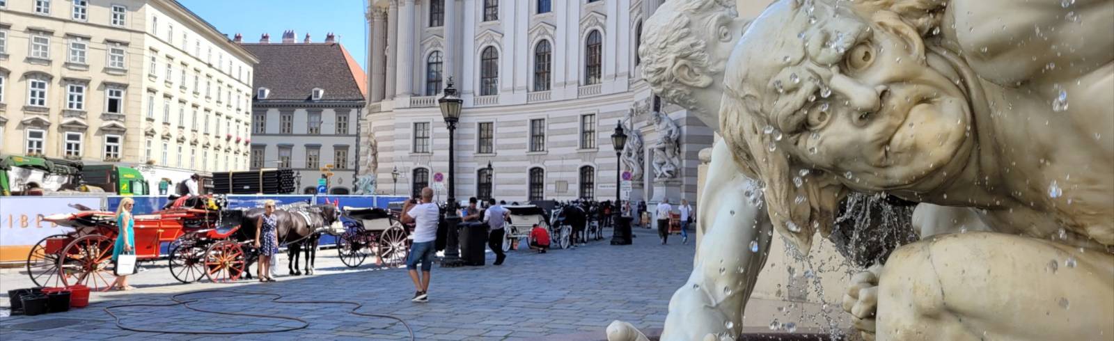 Bäume und Wasserspiel: Michaelerplatz wird umgestaltet