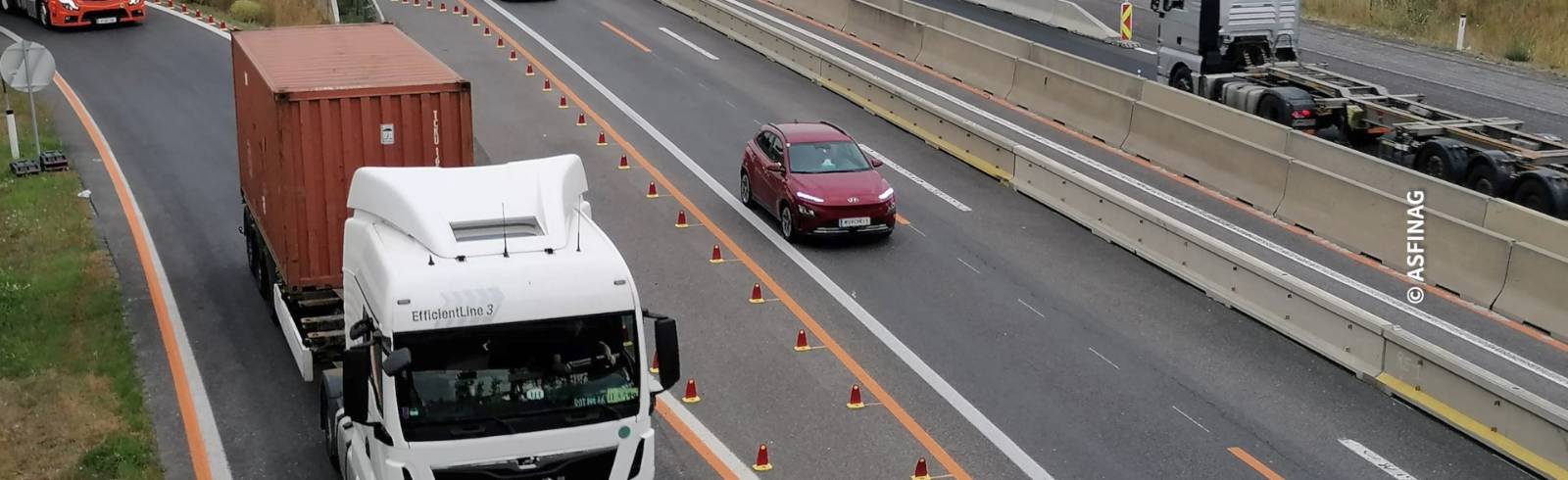 Sperre S1 Auf-und Abfahrt Richtung Schwechat