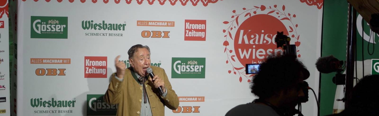 Lugner macht Stimmung fürs Wiener Oktoberfest