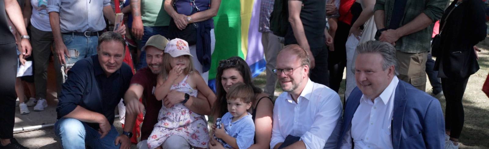 Babler besucht Kinderfreunde-Fest