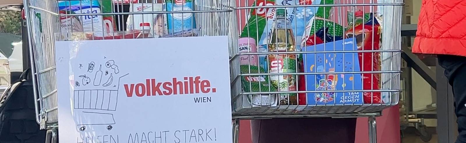 Volkshilfe: Lebensmittel-Spenden gegen Armut