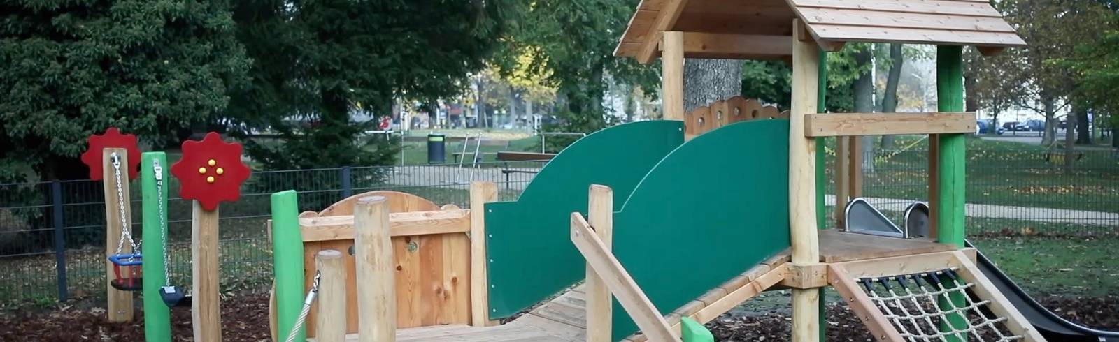 Bezirksflash: Neuer Spielplatz in Atzgersdorf