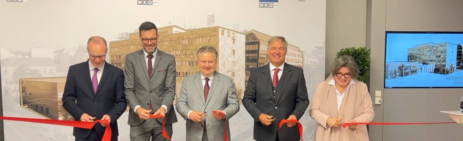 "wko campus wien" nach Umbau neu eröffnet