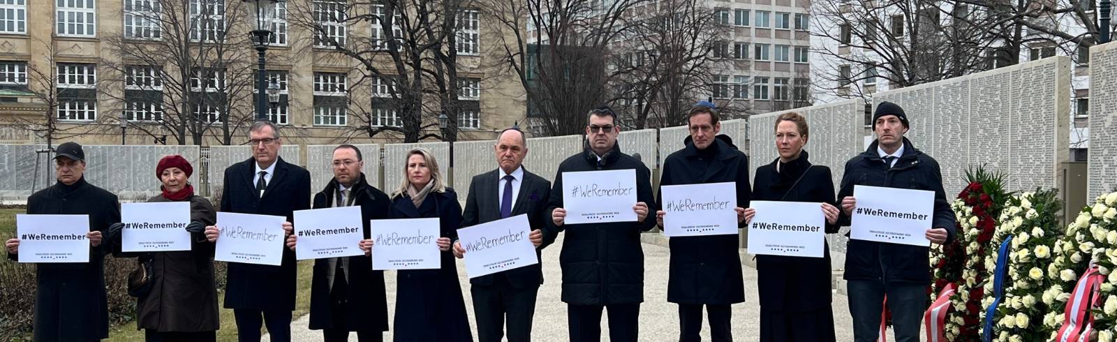 #WeRemember: Gedenken für Holocaust-Opfer