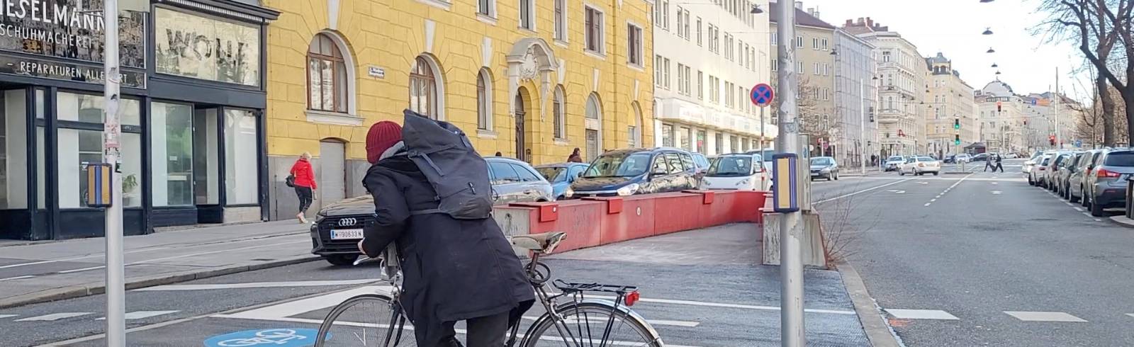 Bezirksflash: Neue Radüberfahrt in Margareten