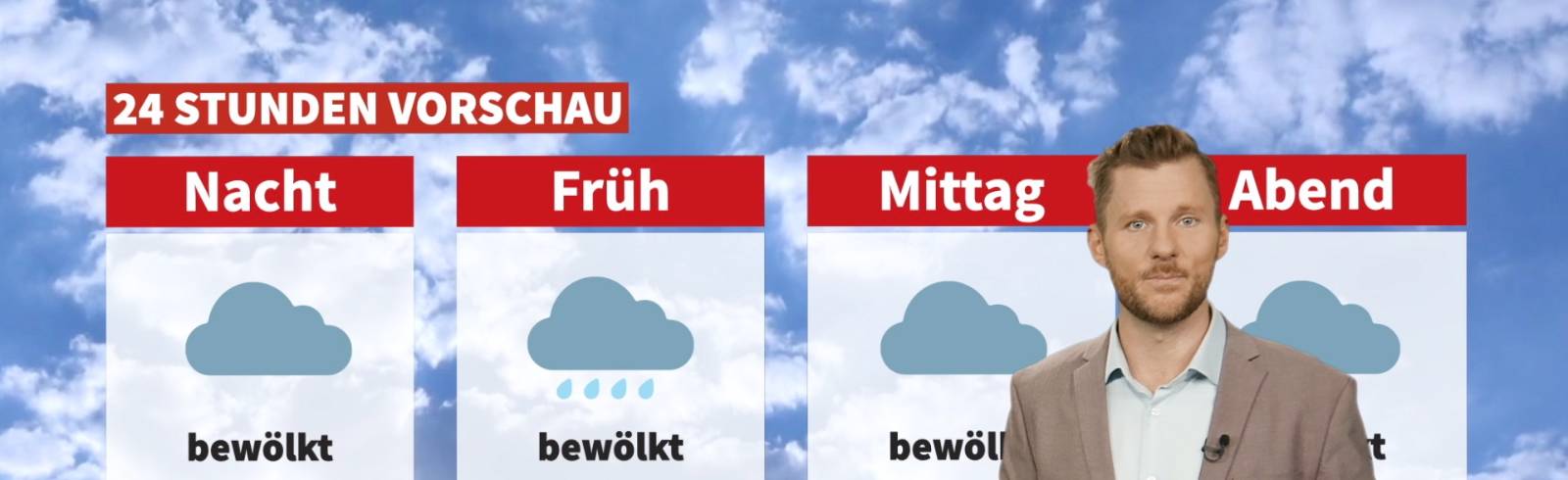 Wetter: Zuerst Regen, dann freundlicher