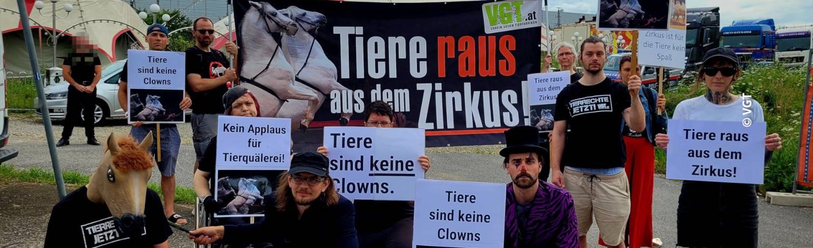 Bezirksflash: Vorwürfe gegen Zirkus am Margartengürtel