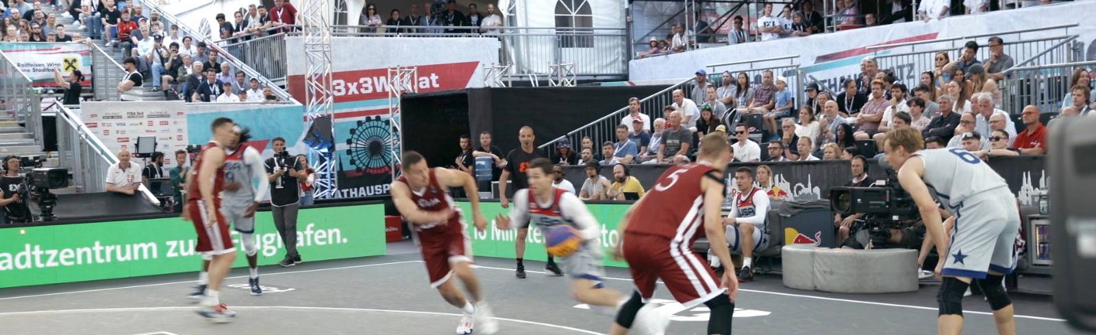 Kaiserwiese: Bereit für die 3x3-Basketball-EM