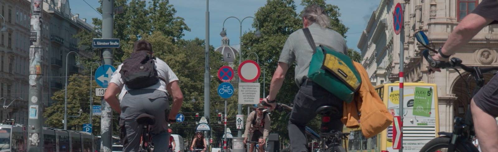 Mehr Räder auf Wiens Straßen