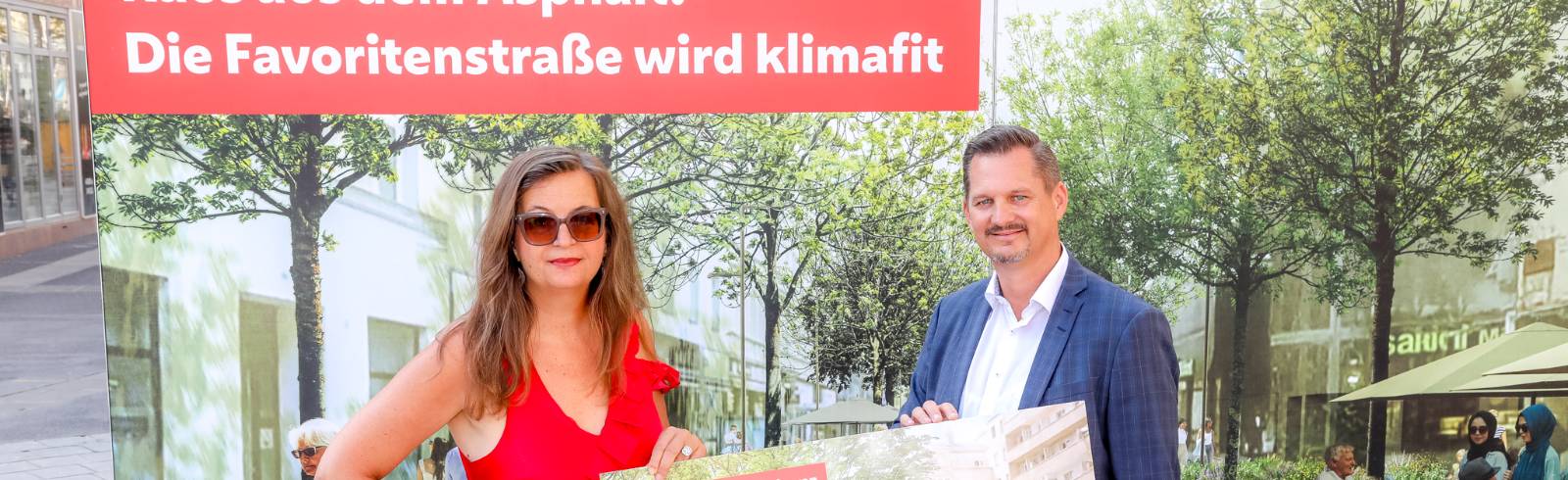 Klimafitte Umgestaltung der Favoritenstraße