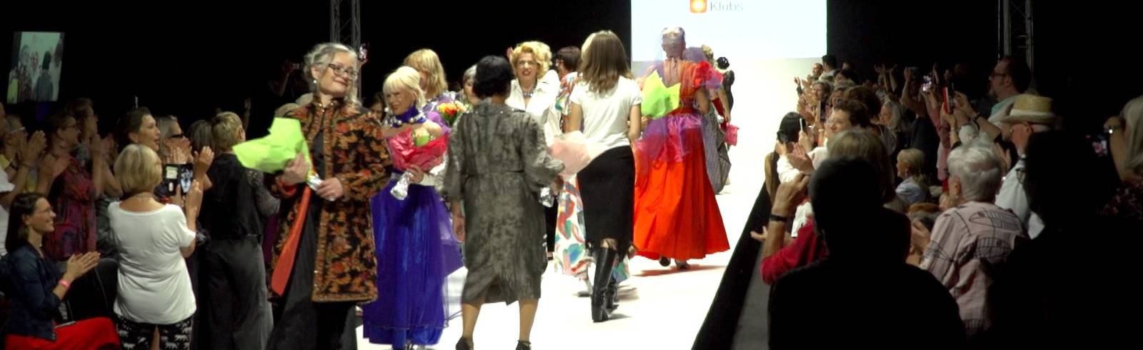 Pensionist*innen starten auf Fashion Week durch