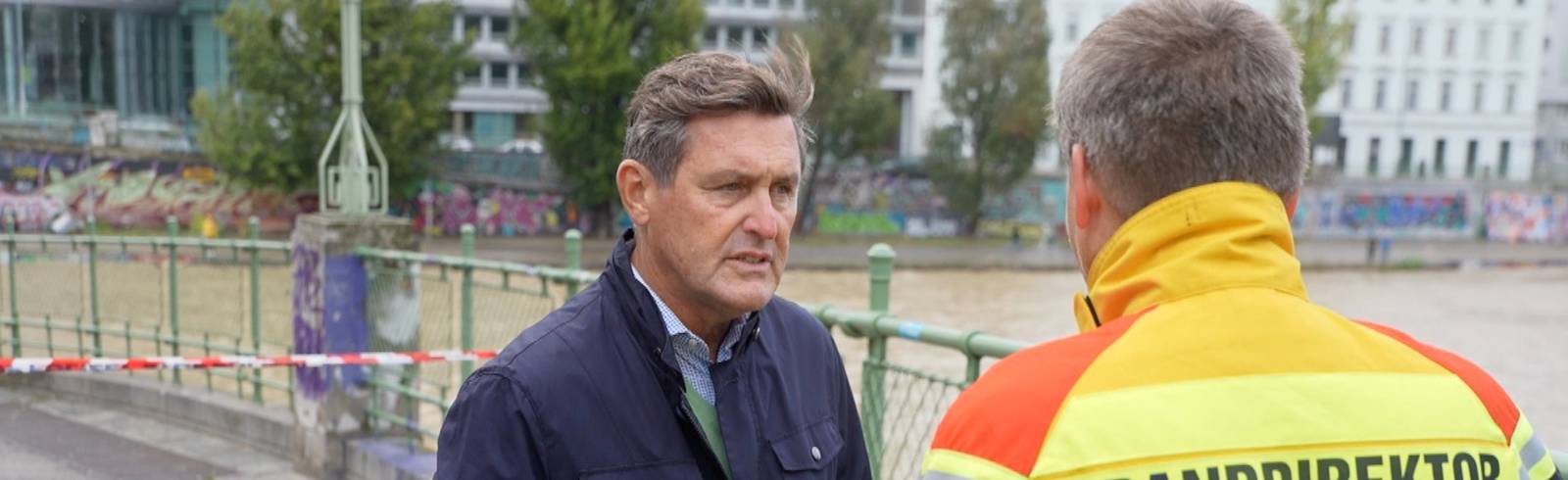 Hochwasser: Peter Hanke zur Situation in Wien