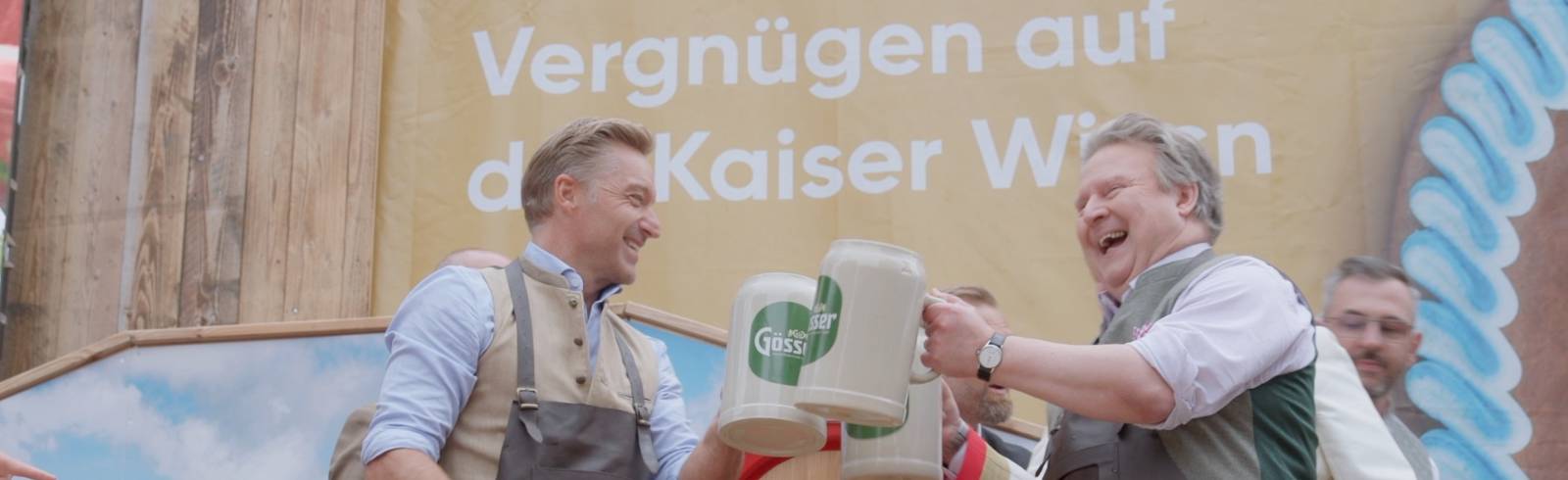 O'zapft is: Wiener Kaiser Wiesn ist eröffnet