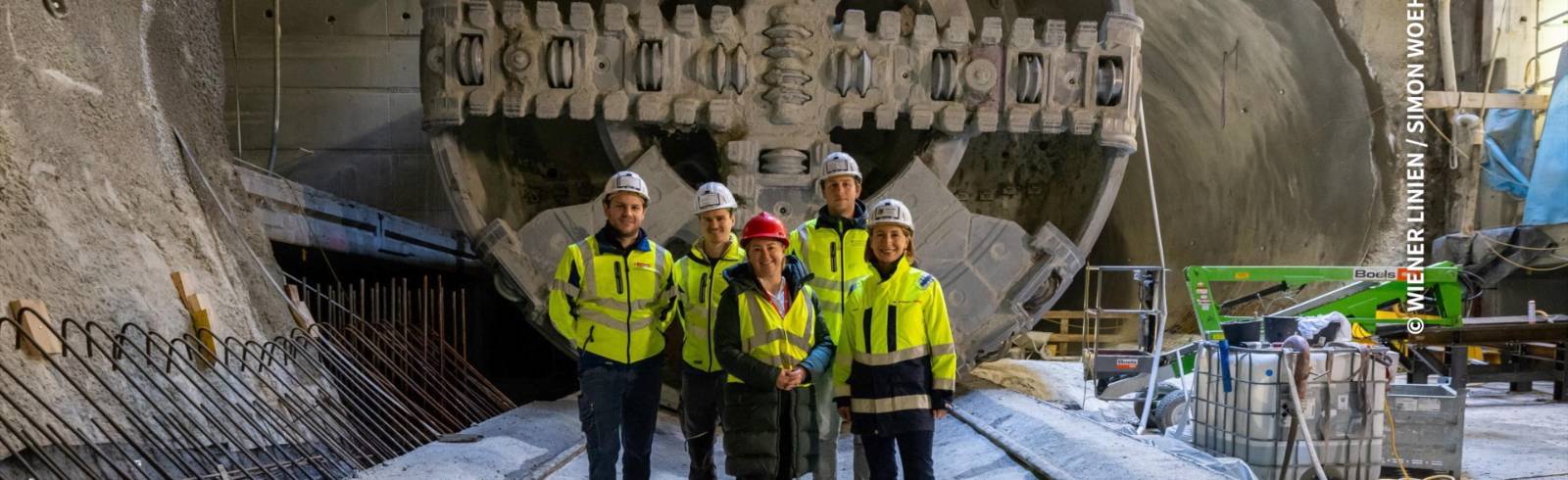 Durchbruch für "Deborah": Tunnelbohrmaschine erreicht Margareten