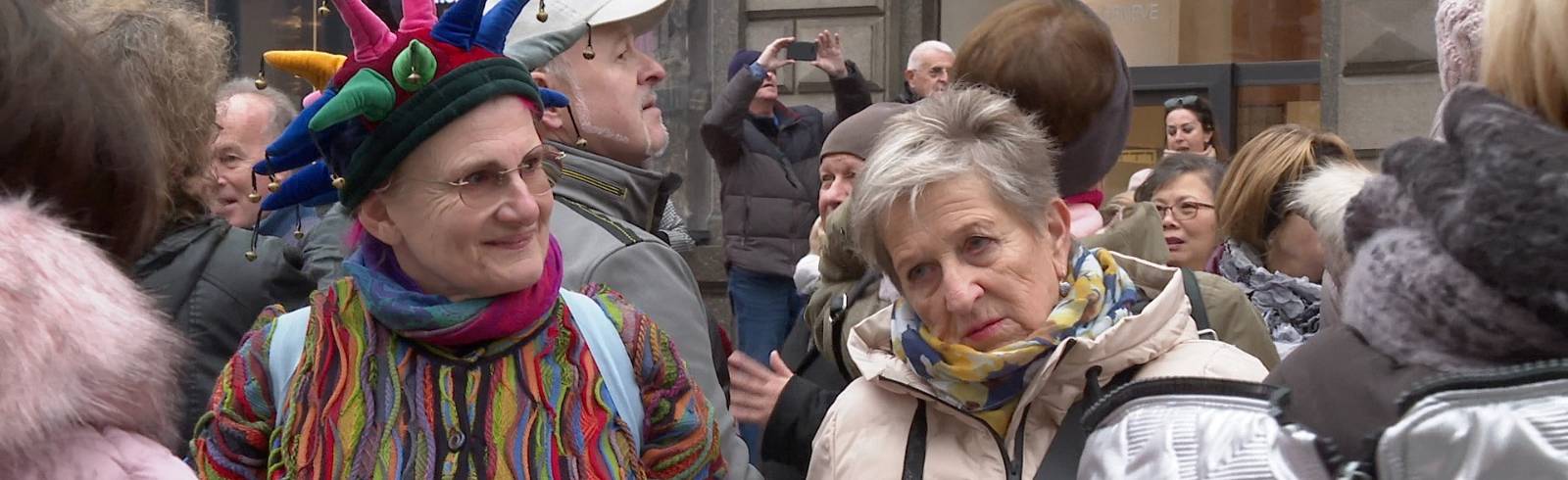 Faschingszeit am Wiener Stephansplatz eröffnet