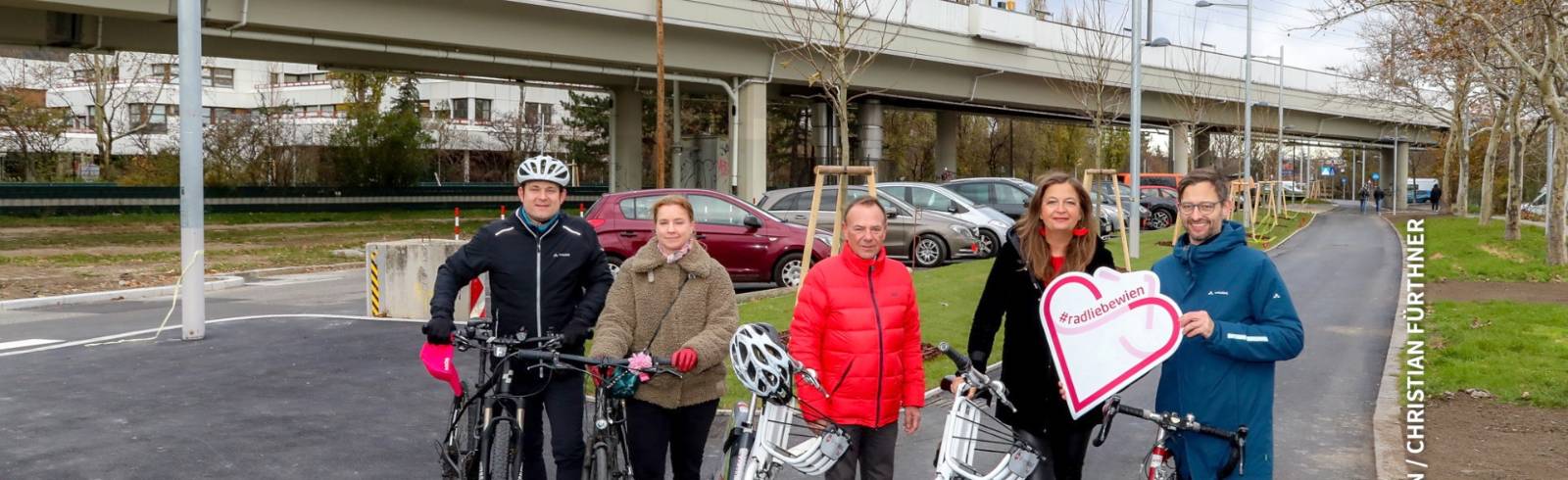 Bezirksflash: Radweg-Lückenschluss in Liesing